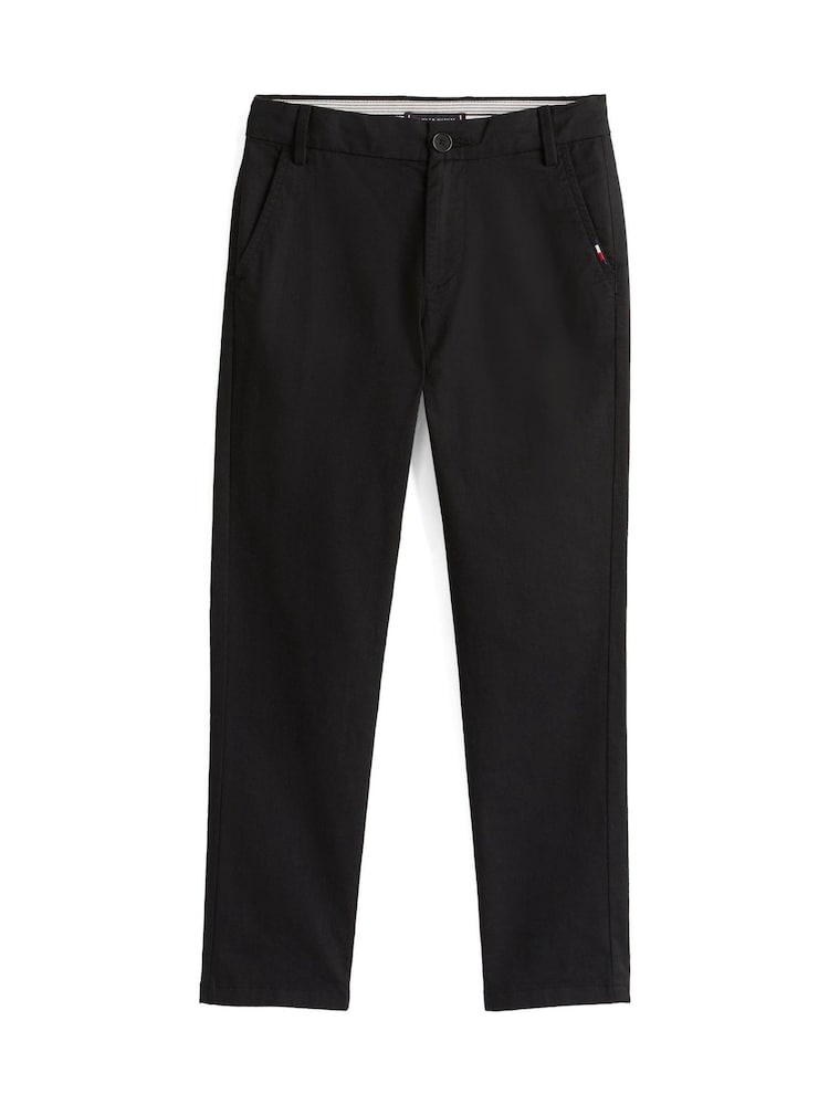 Tommy Hilfiger Black 1985 Twill Regular Chinos - Image 6 of 6 Tommy Hilfiger Black 1985 Twill Regular Chinos - Image 6 of 6