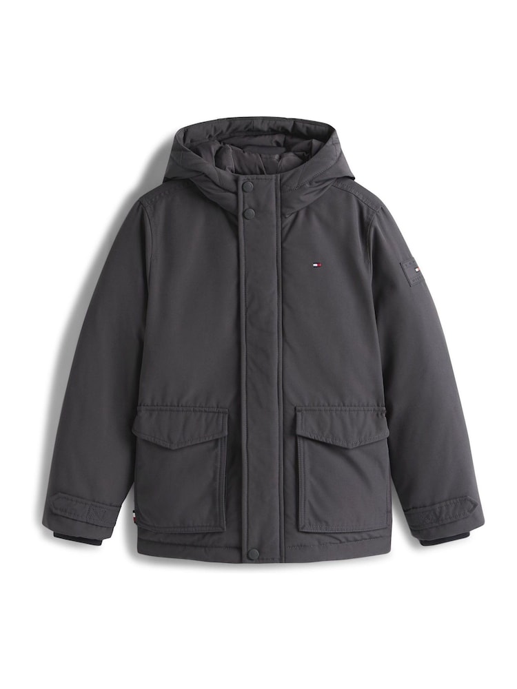 Next：日本 ブラック - Tommy Hilfiger エッセンシャル ロゴパッチ 
