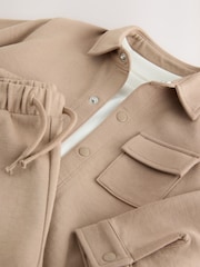 Tan Brown Jersey Shirt T-Shirt and Shorts Set (3mths-7yrs) - Image 7 of 8