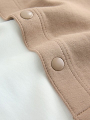 Tan Brown Jersey Shirt T-Shirt and Shorts Set (3mths-7yrs) - Image 8 of 8