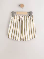 Yellow Textured Shorts (3mths-7yrs) - Image 1 of 4