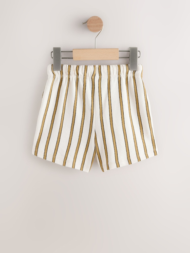 Yellow Textured Shorts (3mths-7yrs) - Image 2 of 4