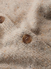 Seasalt Cornwall Natural Cardigan Made With Merino - Image 4 of 5