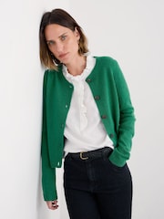 Seasalt Cornwall Green Tern Tide Cardigan - Image 1 of 5