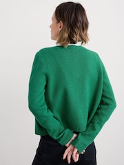 Seasalt Cornwall Green Tern Tide Cardigan - Image 2 of 5