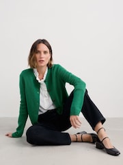 Seasalt Cornwall Green Tern Tide Cardigan - Image 3 of 5