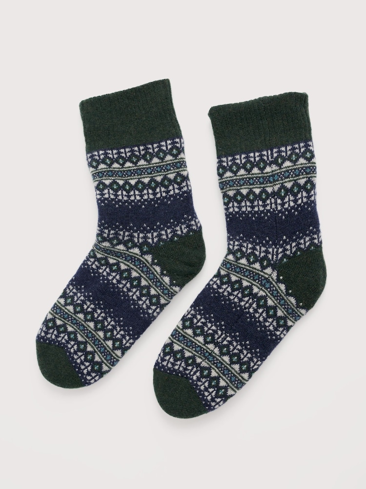 Seasalt Cornwall Mens Knitted House Socks - Bild 1 von 2