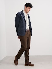 Seasalt Cornwall Grey Mens Plantsman Cord Blazer - Image 3 of 5