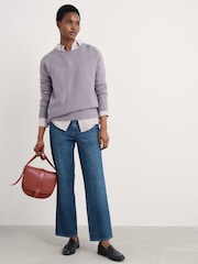 Seasalt Cornwall Purple Fruity Jumper - Image 1 of 5