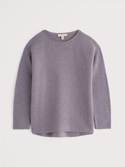 Seasalt Cornwall Purple Fruity Jumper - Image 4 of 5