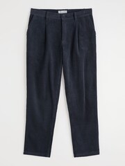 Seasalt Cornwall Grey Mens Yeoman Relaxed Tapered Cord Trousers - Image 5 of 5