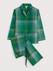 Seasalt Cornwall Green Sailing Moon Pyjamas - Image 4 of 5