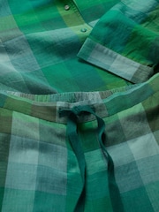 Seasalt Cornwall Green Sailing Moon Pyjamas - Image 5 of 5