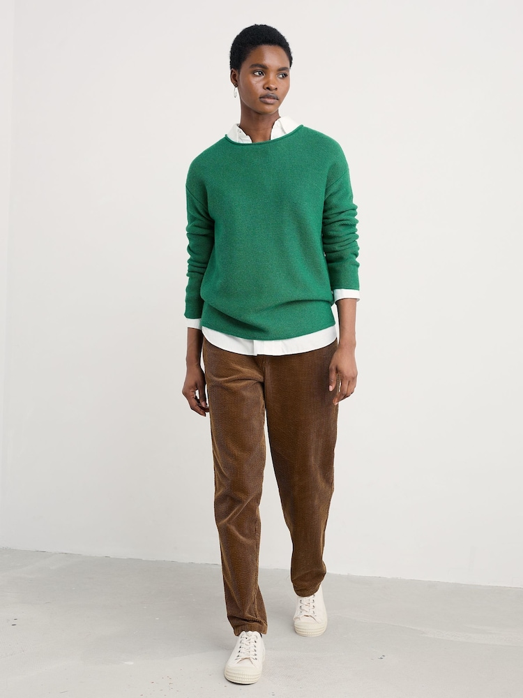 Seasalt Cornwall Green Fruity Jumper - Image 1 of 5 Seasalt Cornwall Green Fruity Jumper - Image 1 of 5