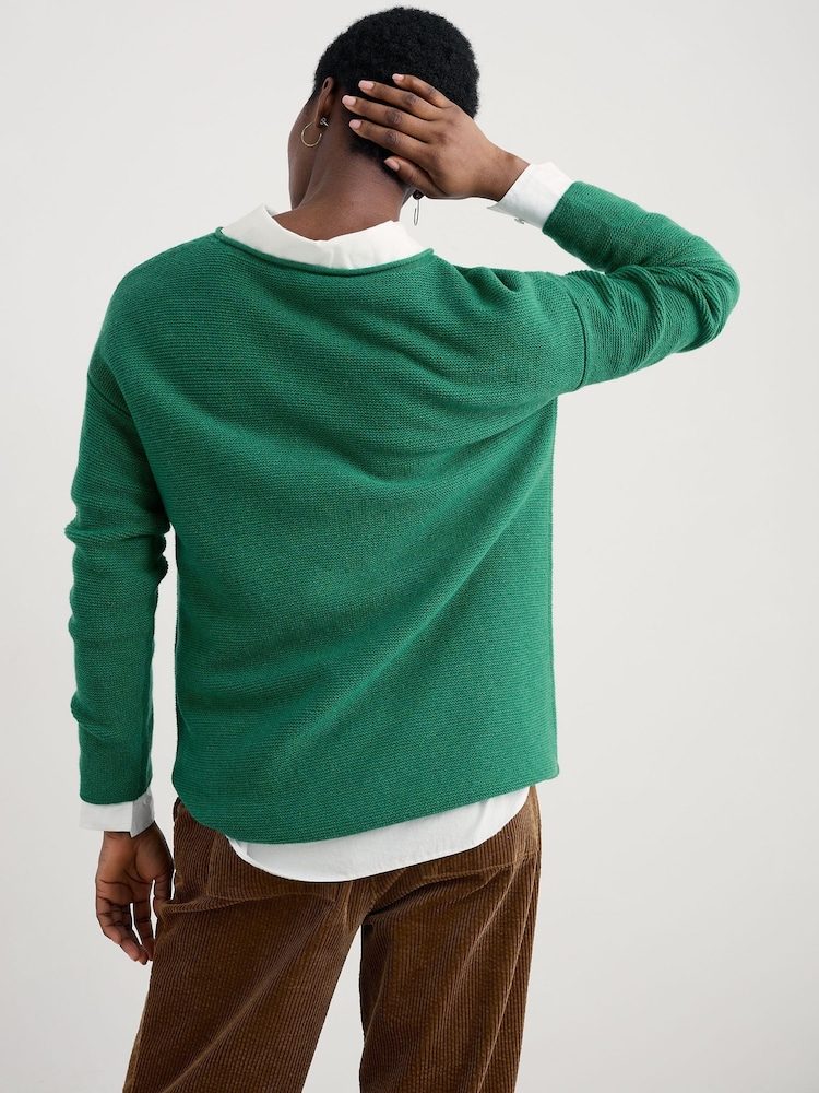 Seasalt Cornwall Green Fruity Jumper - Image 2 of 5 Seasalt Cornwall Green Fruity Jumper - Image 2 of 5