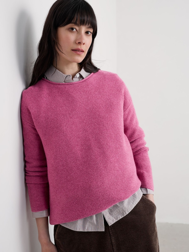 Seasalt Cornwall Pink Fruity Jumper - Image 2 of 5