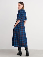 Seasalt Cornwall Blue Wightwick Denim Midi Dress - Image 2 of 5