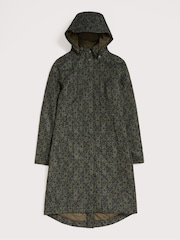 Seasalt Cornwall Green Petite Janelle Waterproof Raincoat - Image 4 of 5