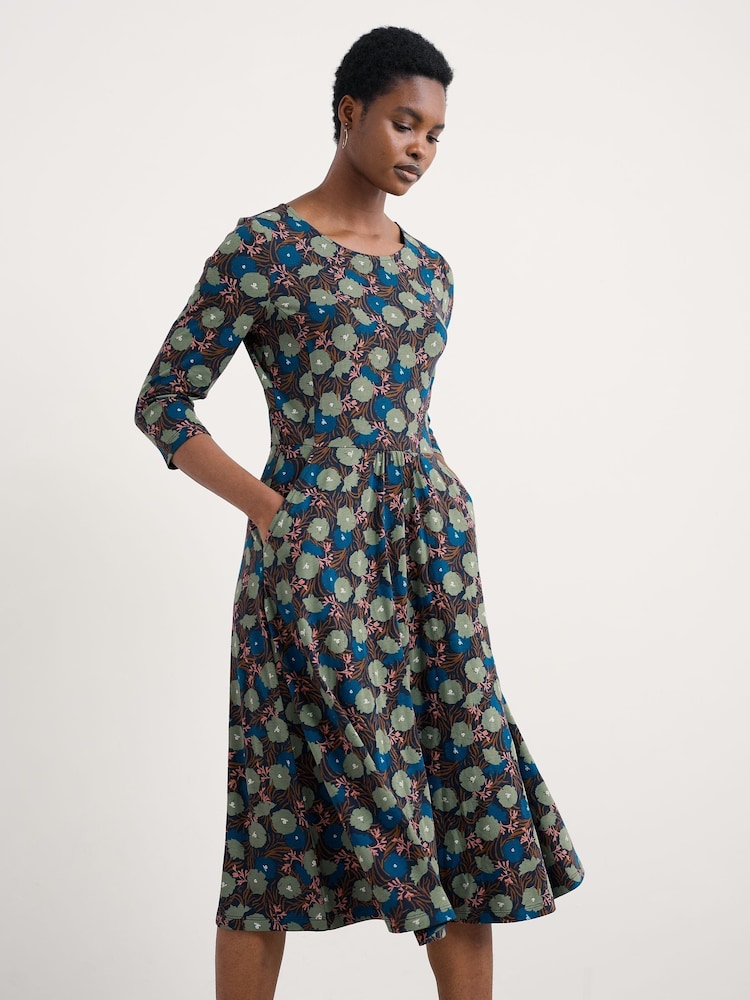 Seasalt Cornwall Blue April Dress - Image 1 of 5