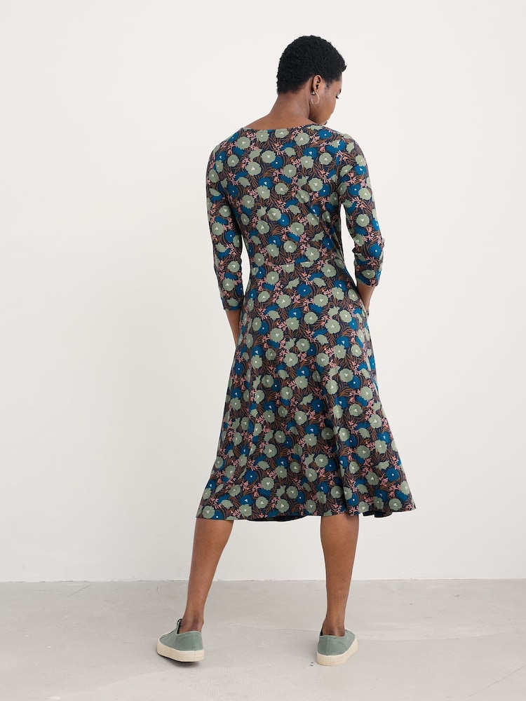 Seasalt Cornwall Blue April Dress - Image 2 of 5