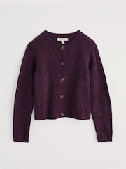 Seasalt Cornwall Purple Cardigan - Image 4 of 5