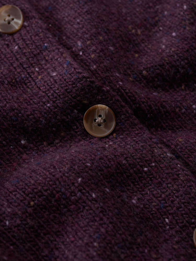 Seasalt Cornwall Purple Cardigan - Image 5 of 5