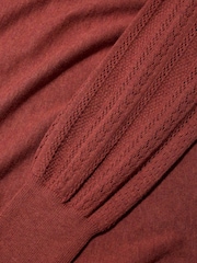 Seasalt Cornwall Red Herring Gull Knitted Dress in Cotton - Image 5 of 5