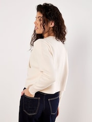Apricot Cream Rock Cropped Jumper - Image 4 of 4