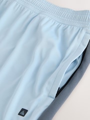 Light Blue Active Training Gym Shorts - Image 6 of 7