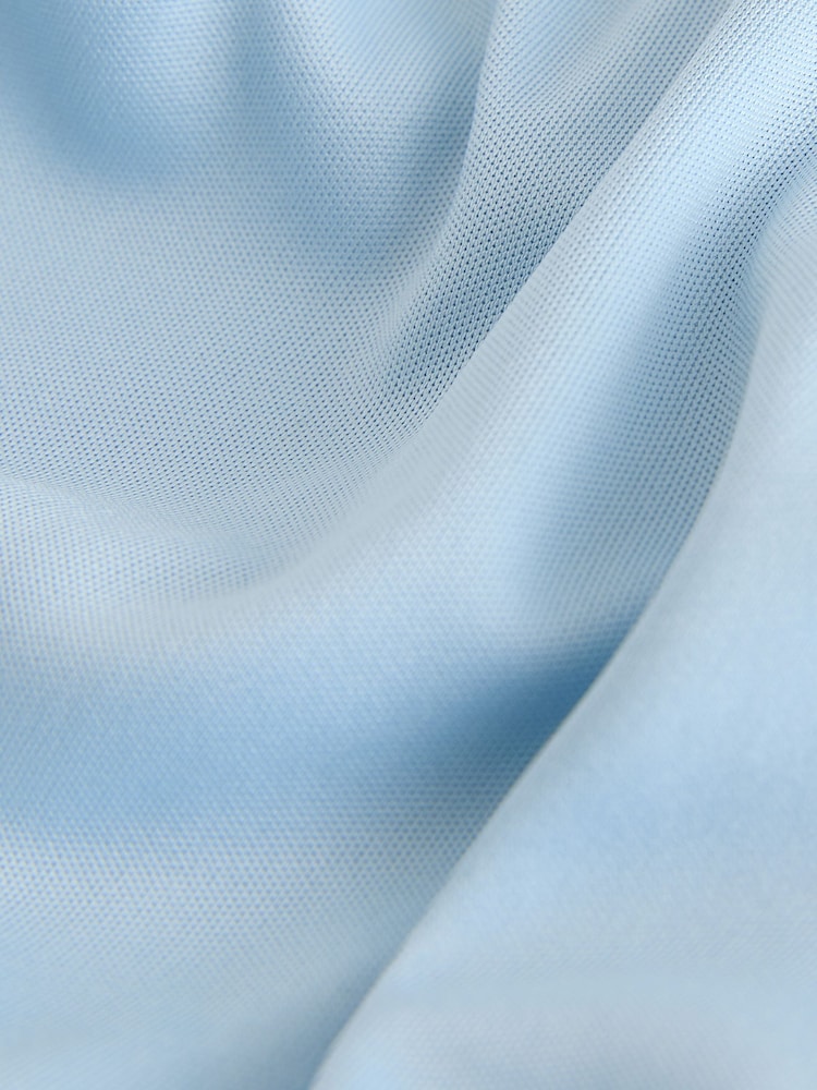 Light Blue Active Training Gym Shorts - Image 7 of 7