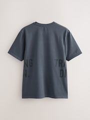 Schiefergrau - Active Trainingsabteilung T-Shirt - Bild 7 von 9