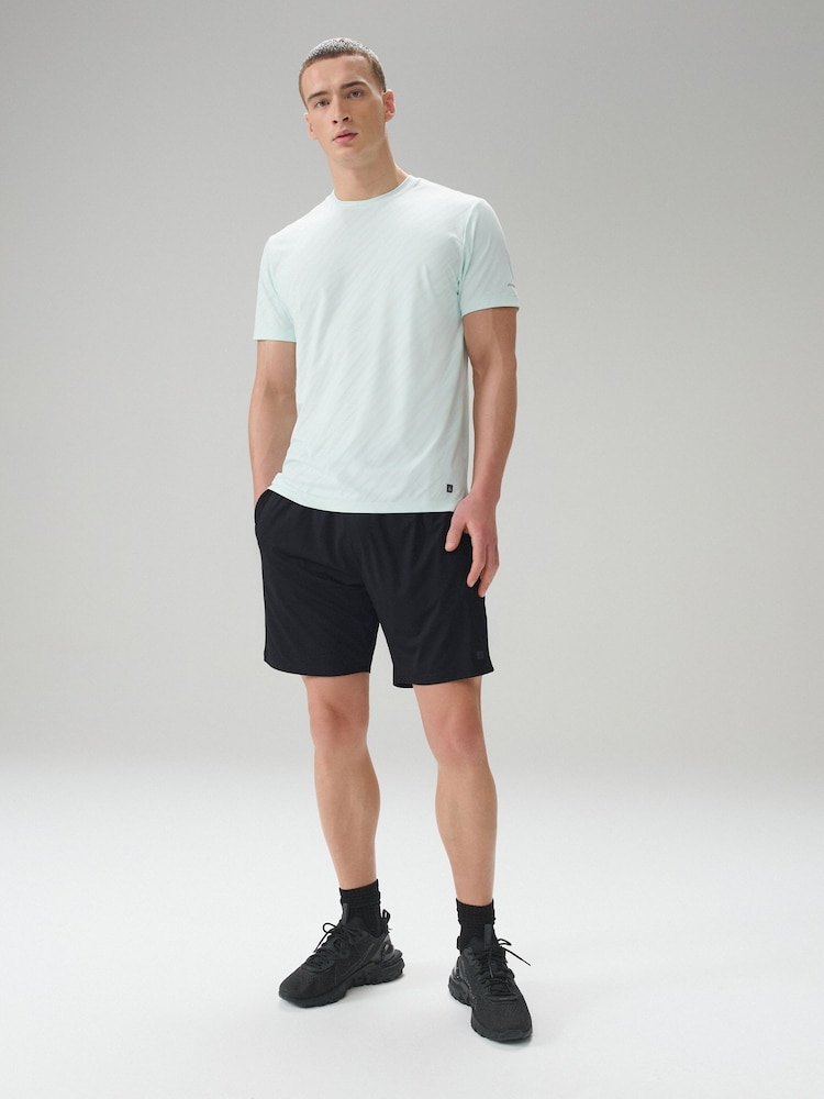 Black/Slate Grey 7 Inch Active Gym Sports Shorts 2 Pack - Image 2 of 11 Black/Slate Grey 7 Inch Active Gym Sports Shorts 2 Pack - Image 2 of 11