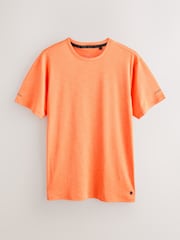 Black/ Ecru/ Orange Short Sleeve Tee Active Gym Mesh T-Shirts 3 Pack - Image 2 of 6