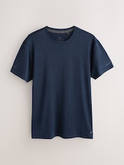 Black/ Ecru/ Orange Short Sleeve Tee Active Gym Mesh T-Shirts 3 Pack - Image 4 of 6