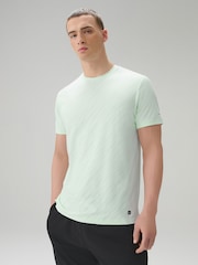 Aqua Blue Active Jacquard T-Shirt - Image 1 of 8
