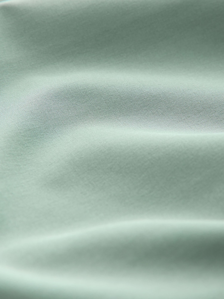 Sage Green 7 Inch Active Gym Sports Shorts - Image 8 of 8