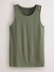 Green Vest Active Gym Training Top - Image 1 of 3