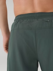 Хаки жасыл - 9 дюйм - Белсенді спортзалға арналған спорттық шорттар - 9суретінің 4 суреті