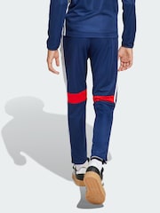 adidas Blue Tiro 25 Essentials Kids Training Tracksuit Bottoms - Image 2 of 5