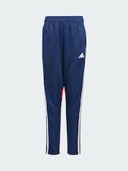 adidas Blue Tiro 25 Essentials Kids Training Tracksuit Bottoms - Image 5 of 5