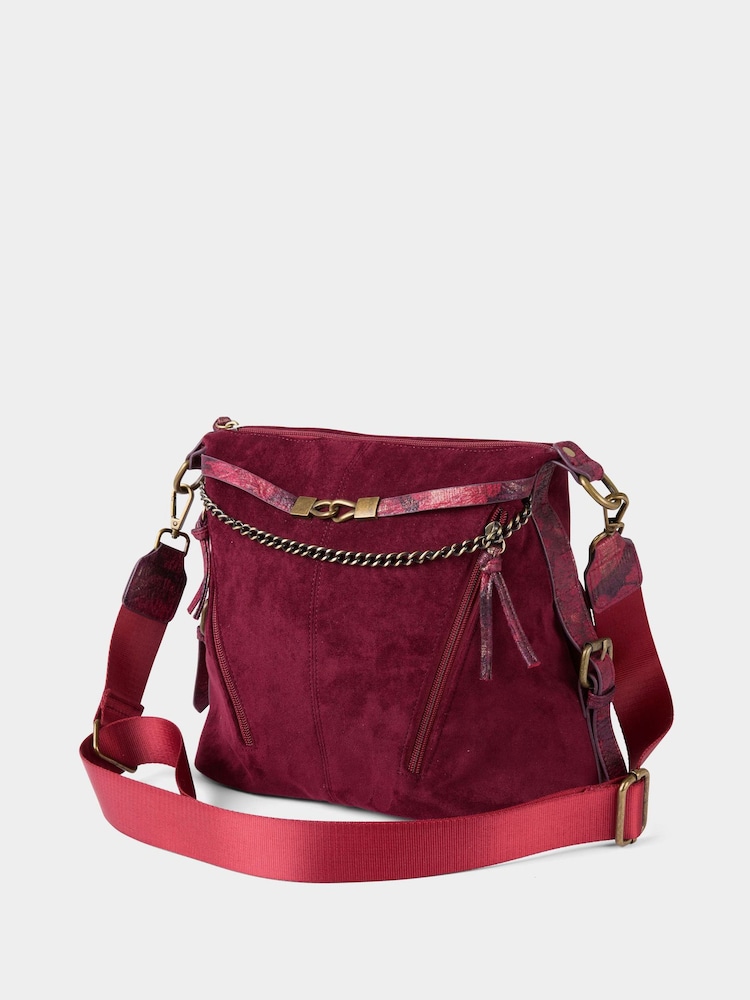 Joe Browns Red Embellished Bag - Image 2 of 4