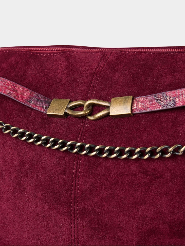 Joe Browns Red Embellished Bag - Image 4 of 4