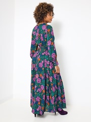 Joe Browns Black Autumn Floral Maxi Dress - Image 4 of 7
