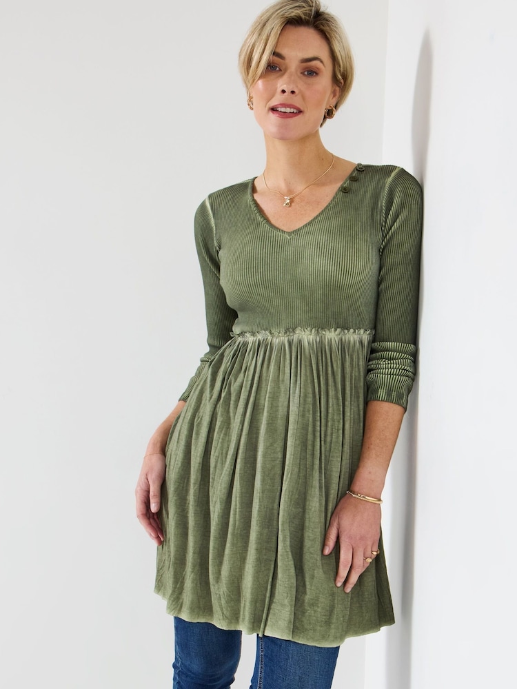 Joe Browns Green Green Jersey Tunic - Image 1 of 5 Joe Browns Green Green Jersey Tunic - Image 1 of 5
