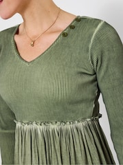 Joe Browns Green Green Jersey Tunic - Image 2 of 5