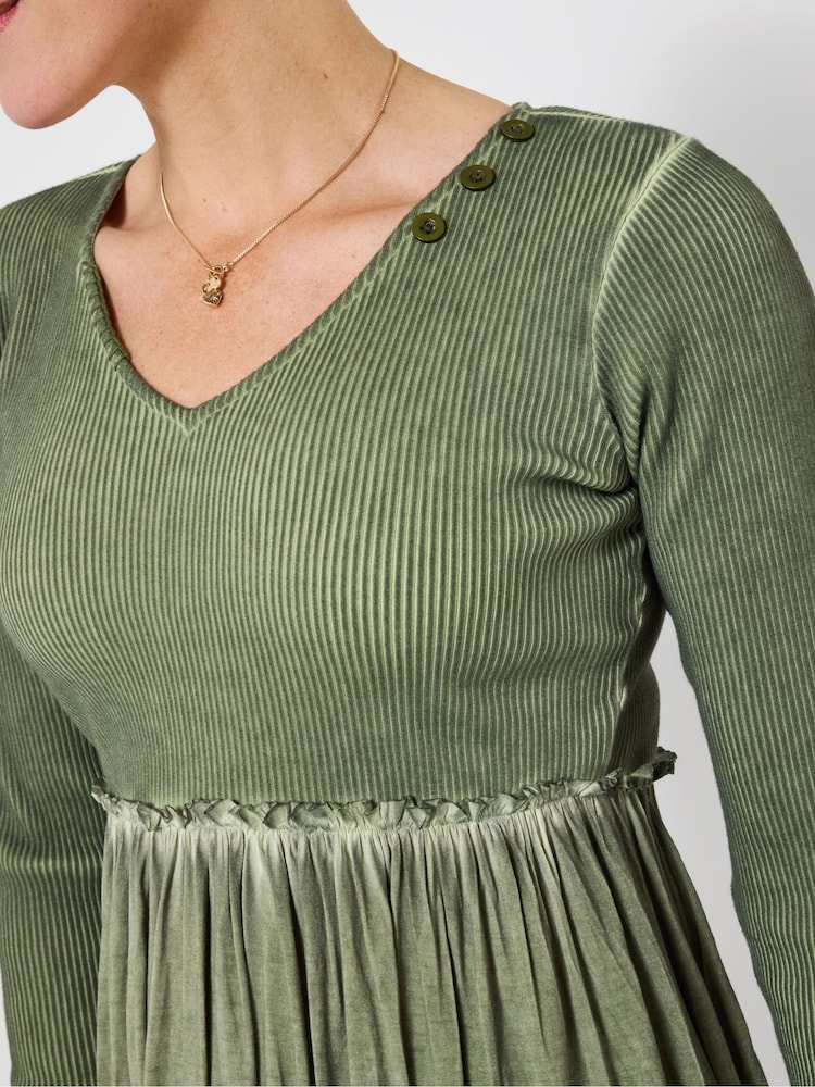Joe Browns Green Green Jersey Tunic - Image 2 of 5 Joe Browns Green Green Jersey Tunic - Image 2 of 5