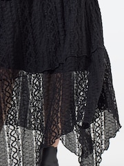 Joe Browns Black Lace Maxi Skirt - Image 5 of 6