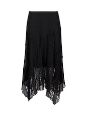 Joe Browns Black Lace Maxi Skirt - Image 6 of 6