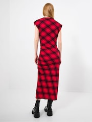 Joe Browns Flocked Check Bodycon Dress - Imagem 2 de 5