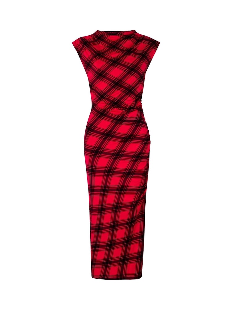 Joe Browns Flocked Check Bodycon Dress - Imagem 5 de 5